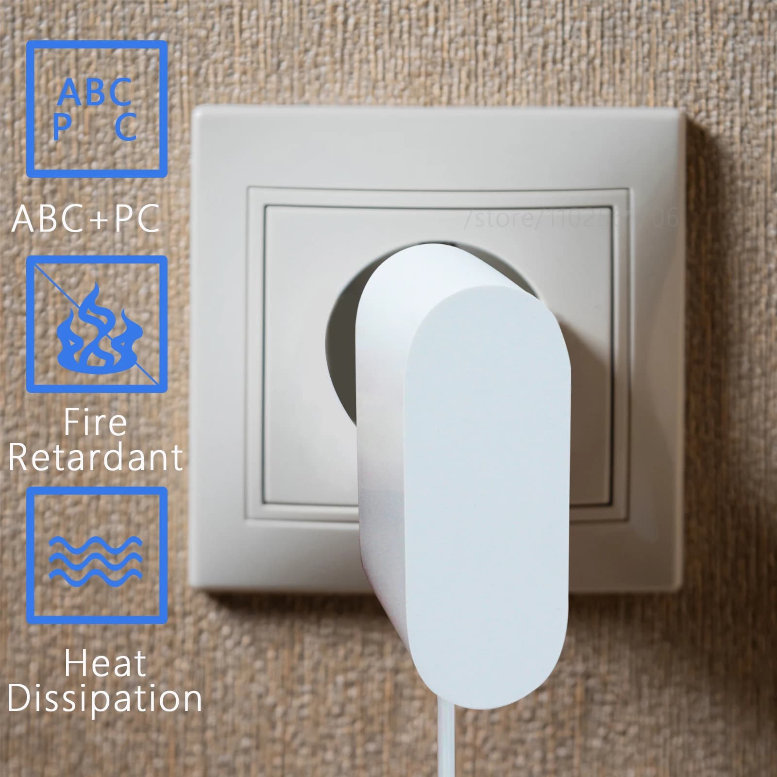 Adaptateur secteur avec prise UE, chargeur de batterie, pièces de rechange, accessoires pour Dreame 