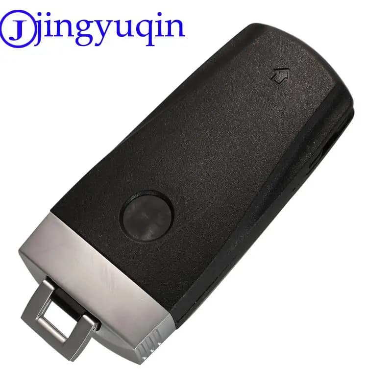 Jingyuqin 3 boutons rabattable porte-clés à distance de voiture intelligente avec puce ID48 3C 09597