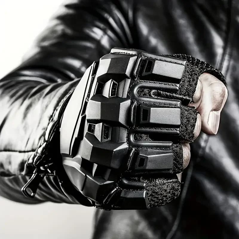 Gants thermiques sans doigts – Chauds, résistants à l'eau et améliorant la poignée pour moto, cyclis