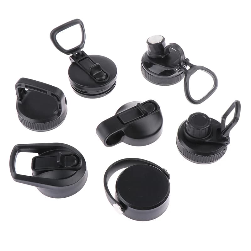 Couvercle à rabat en paille de rechange pour bouteille d'eau hydro, bouchon flexible, d'extraction, 