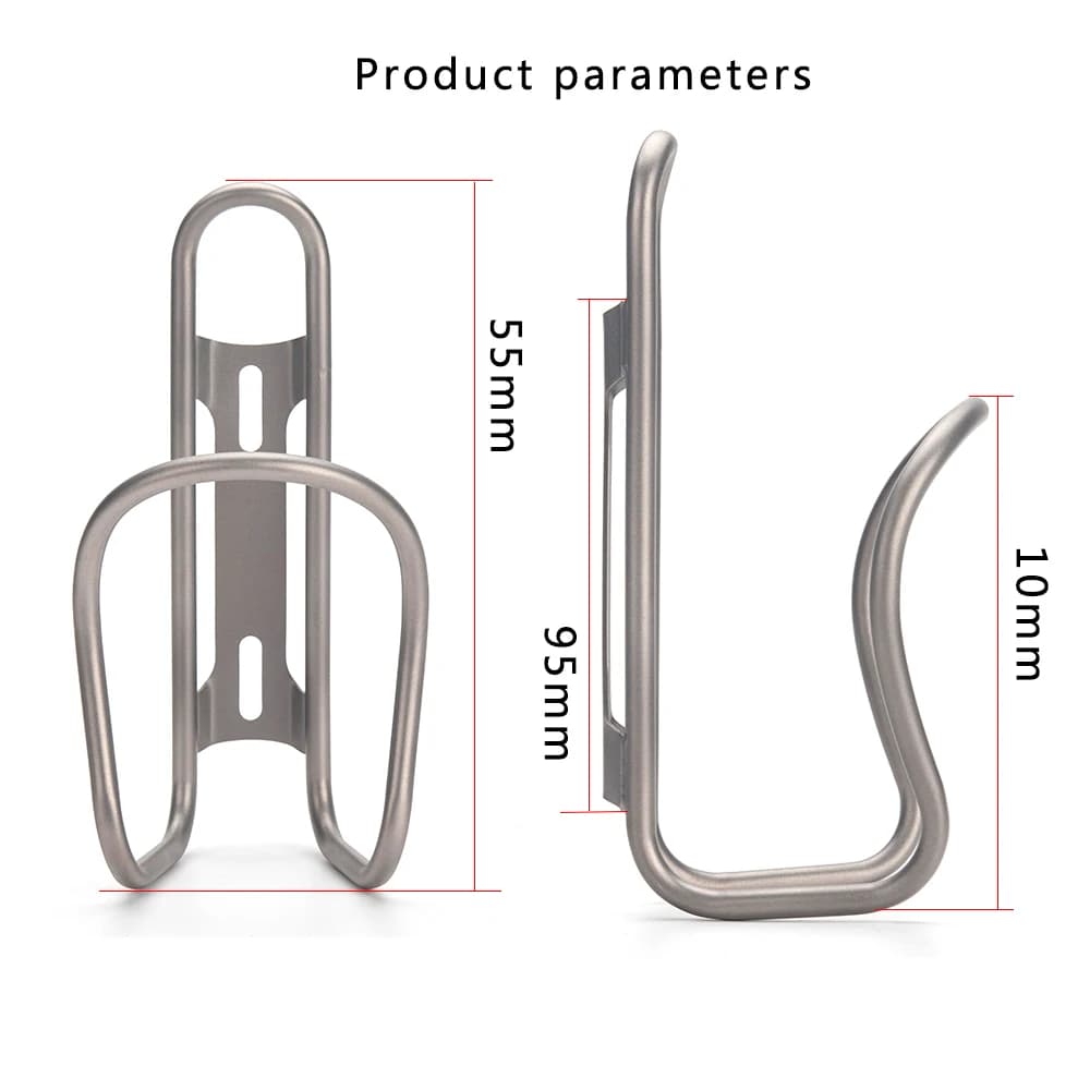 Porte-bouteille de vélo en titane ultraléger porte-bouteille vtt support de bouteille de vélo de rou