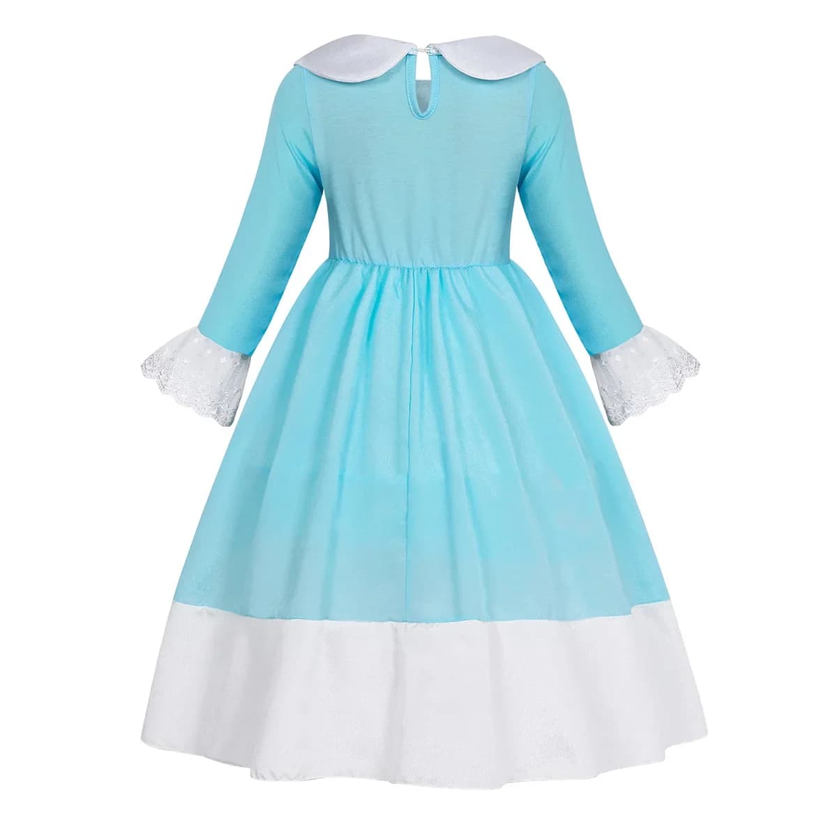 Robe Rosalina pour filles, costume d'Halloween pour enfants, robe de princesse à manches longues pou