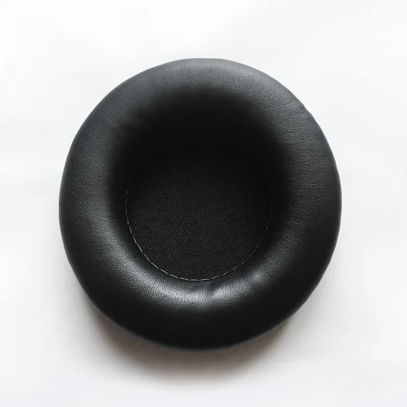 Coussinets d'oreille en mousse de cuir éponge pour casque, housses de coussin, 40mm, 50mm, 55mm, 60m
