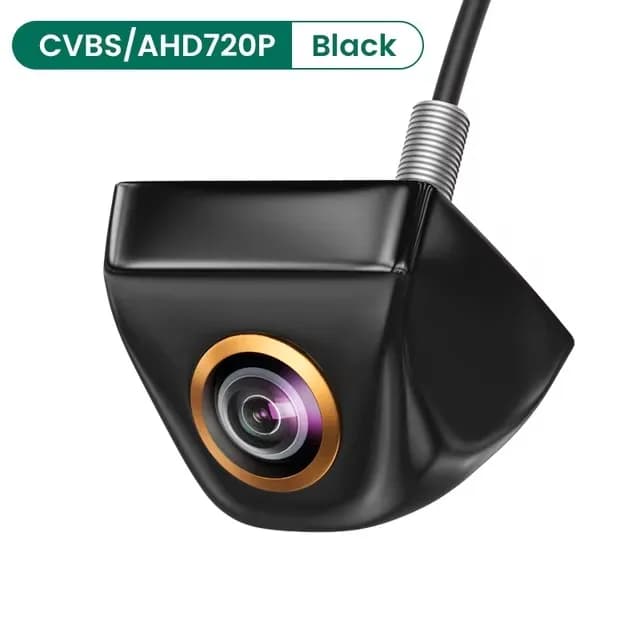 Caméra de recul pour voiture avec objectif fisheye doré 170° °   Caméra de recul AHD Full HD avec vi
