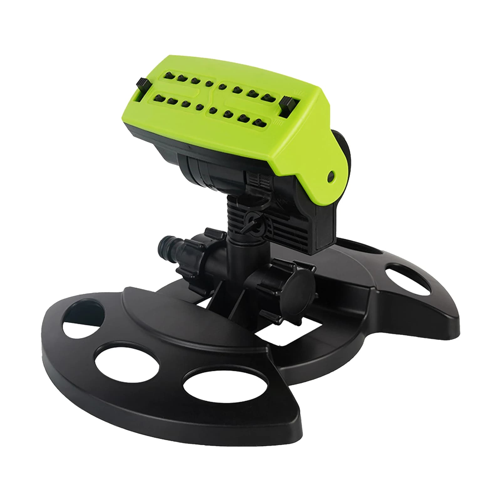 Arroseur de jardin 180 °   Système d'irrigation par arroseur de pelouse rotatif et réglable, grande 