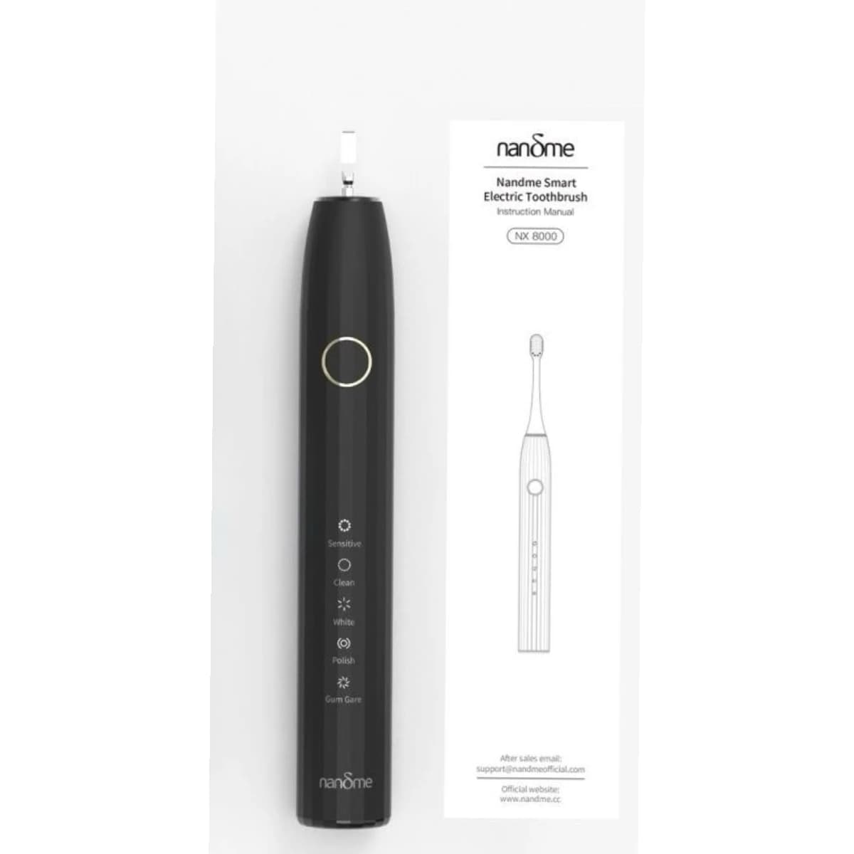 Têtes de brosse à dents de rechange pour brosse à dents électrique sonique nandme nx8000, tête de br