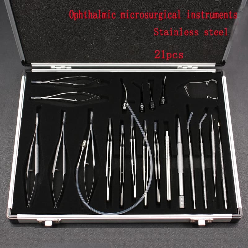 Instruments de micropropormicro-danse, équipement de beauté, outils, paquet de 21 pièces, ciseaux, p