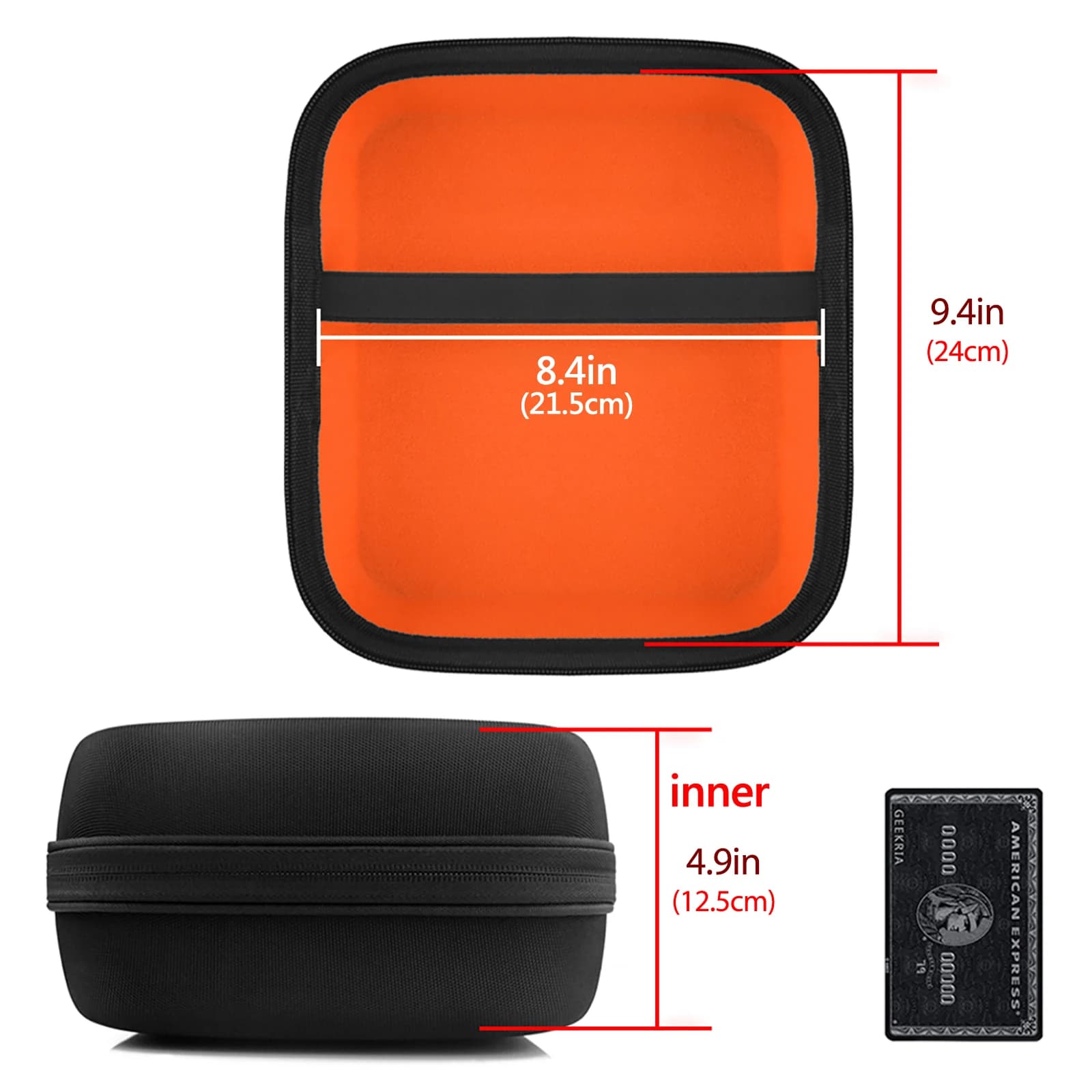 Geekria – étui pour écouteurs Bluetooth LCD-X LCD-MX4 LCD-4z LCD-4 LCD-3, sacoche rigide pour écoute