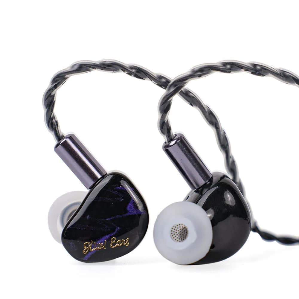 Linsoul Kiwi Ears Cadenza 10 mm Beryllium Dynamic Driver IEM 3D imprimé avec prise interchangeable d