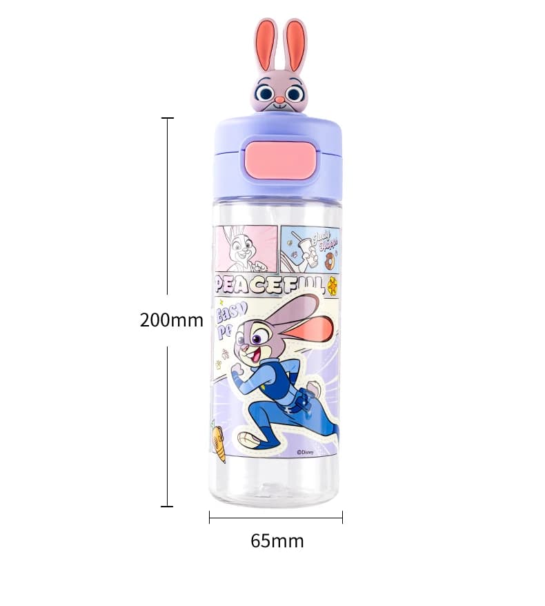 Bouteille d'eau Disney pour enfants du primaire, bouteille d'eau d'été unisexe, tasse de boisson dir