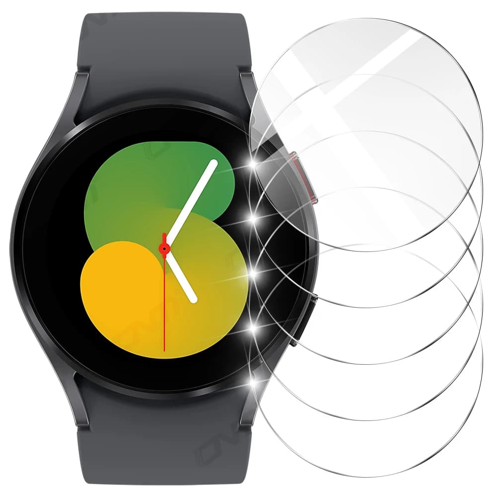 Verre trempé 9H pour Samsung Galaxy Watch 7/6/5/4 40/44mm Classic 43/47mm Pro, protecteur d'écran, F