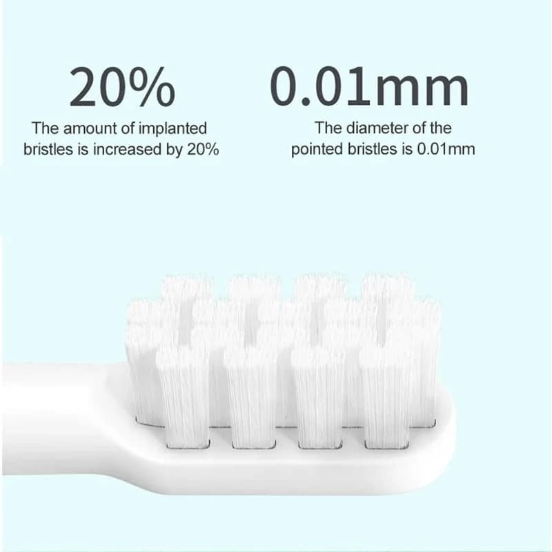 Têtes de brosse de rechange pour XIAOMI MIJIA T100, brosse à dents électrique sonique, aspirateur Du