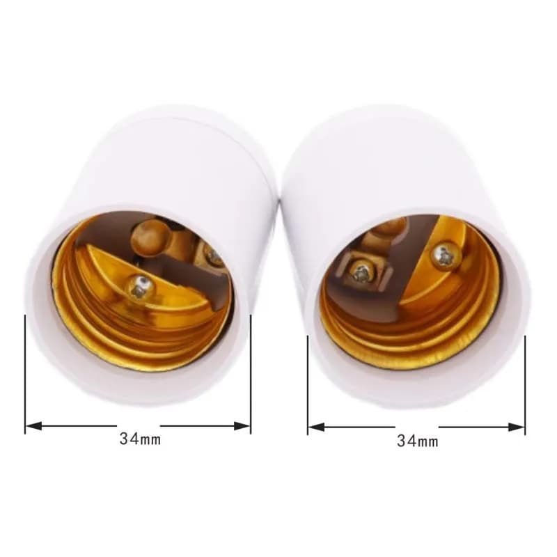 1 pièces GU24 à E27 support de lampe convertisseur lumière LED Base de tête E26 LED économie de lumi