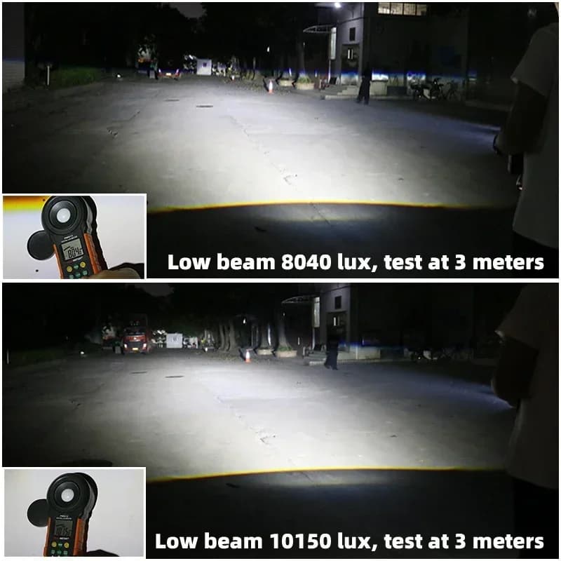 SANVI 3.0 Bi lentilles LED pour phares lentille de glace projecteur LED automatique phare Hella G5 3