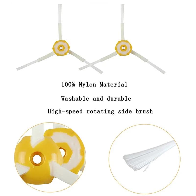 Pièces de brosse latérale principale pour aspirateur robot, filtre Hepa, iRobot Roomba, série 600, 5
