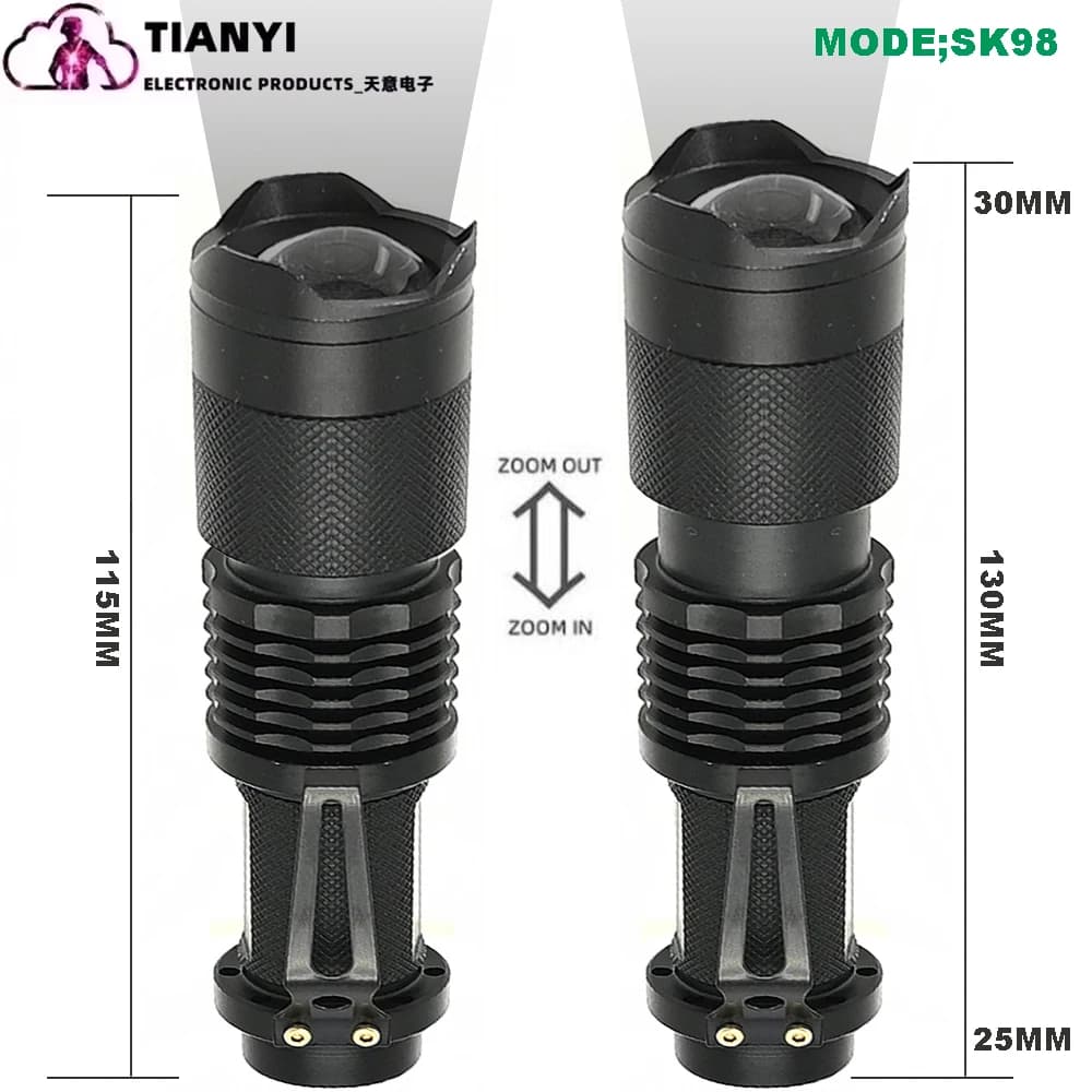 Lampe de poche IR 940nm, illuminateur infrarouge, lampe de poche illuminateur IR 850nm, Vision noctu