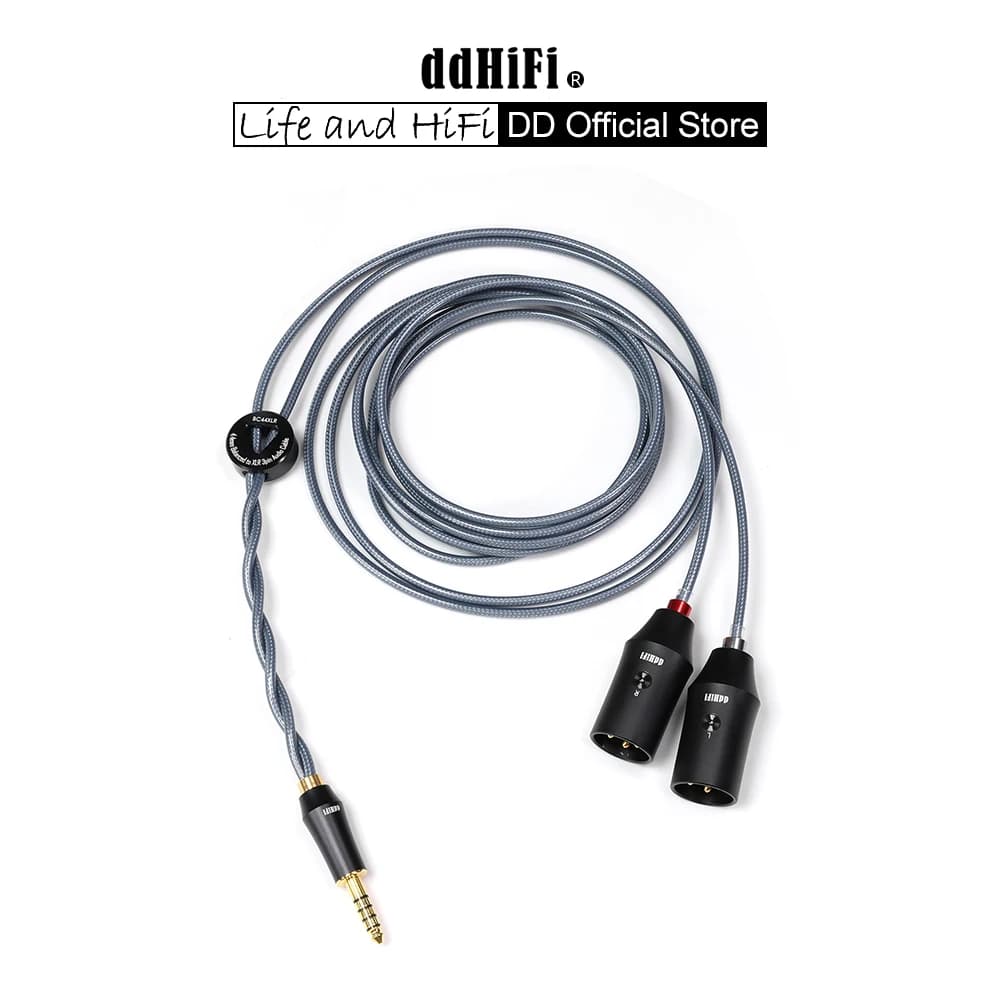Esse ddHiFi-Câble de signal de blindage BC44XLR, composant de 4.4mm vers XLR, 3 broches, connexion d
