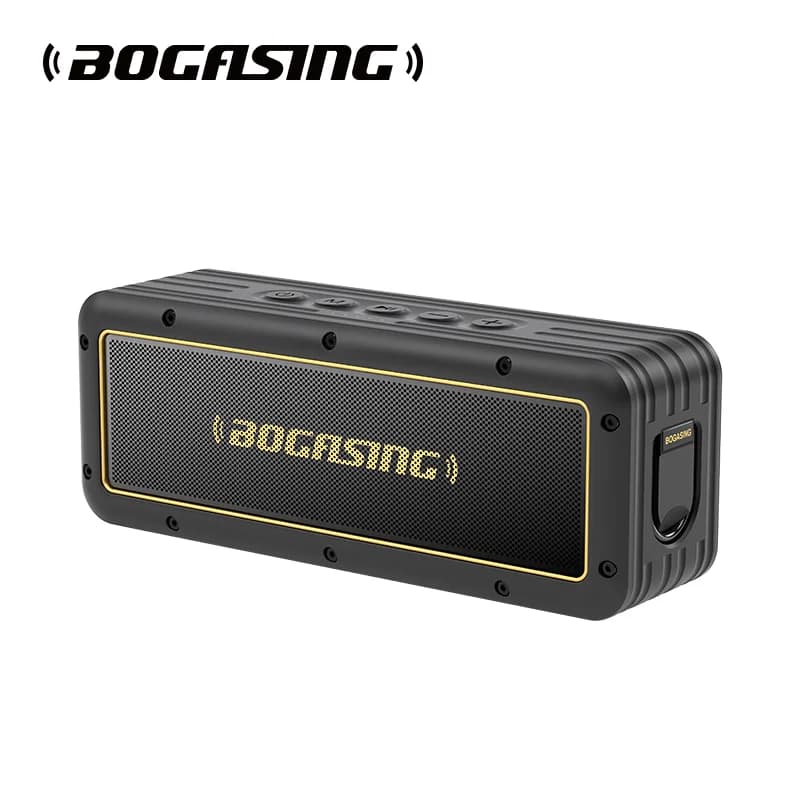 Bogasing g4 bluetooth haut-parleur 50w haut-parleur portable a basses ameliorees avec 24h de jeu, bl