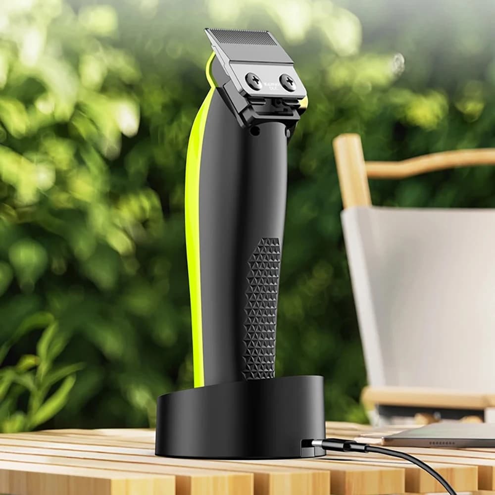 Kemei 2035-Tondeuse à cheveux professionnelle sans fil pour hommes tondeuse à moteur magnétique coup