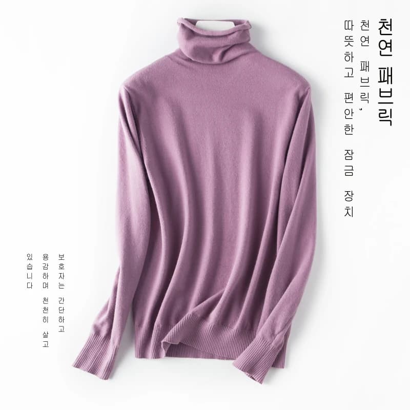 2025 femmes pull col roulé mince chaud pulls basique haute résistance chemise à fond automne hiver m