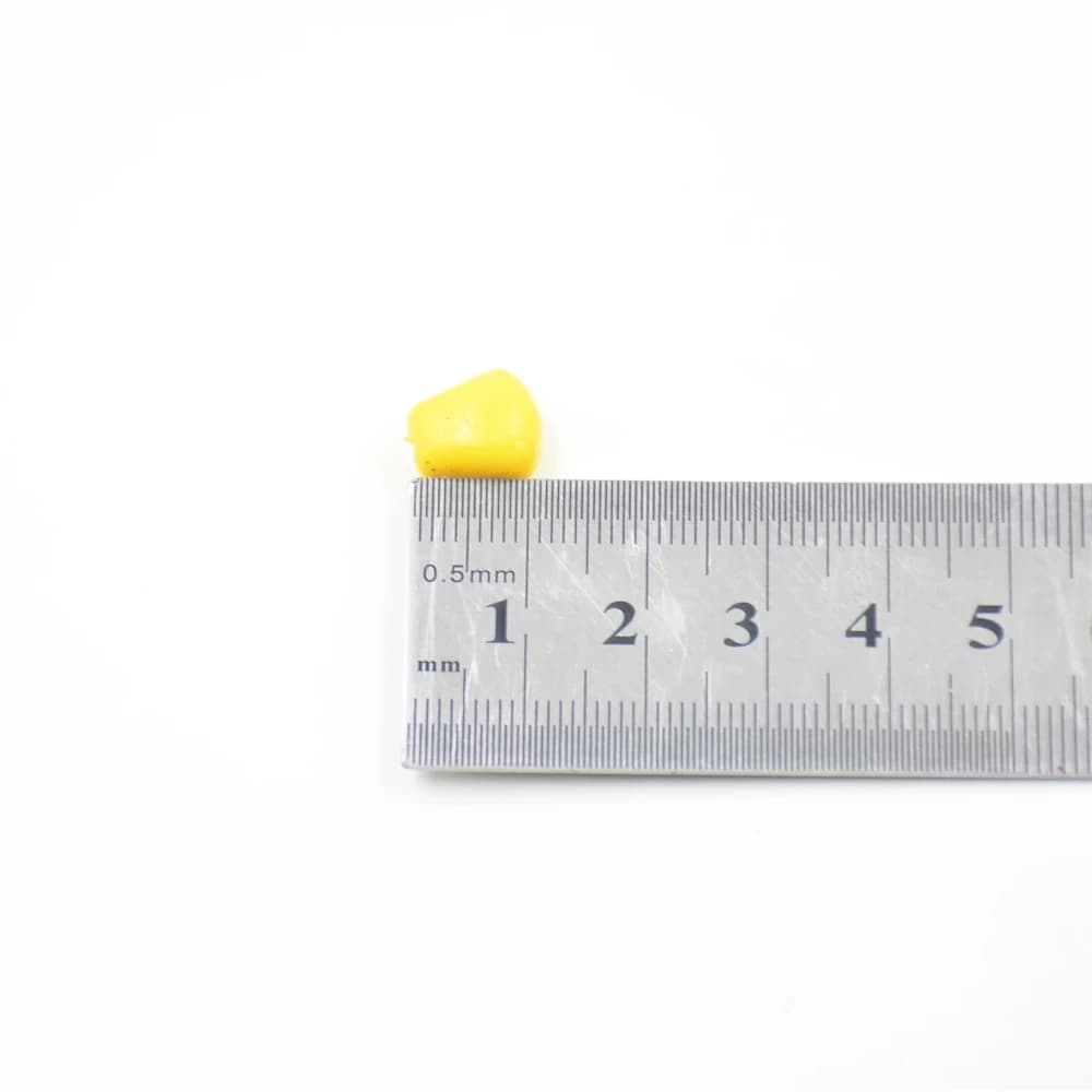 Leurre souple flottant en silicone, appât Élidéal pour la pêche à la carpe, 1cm, 0.4g