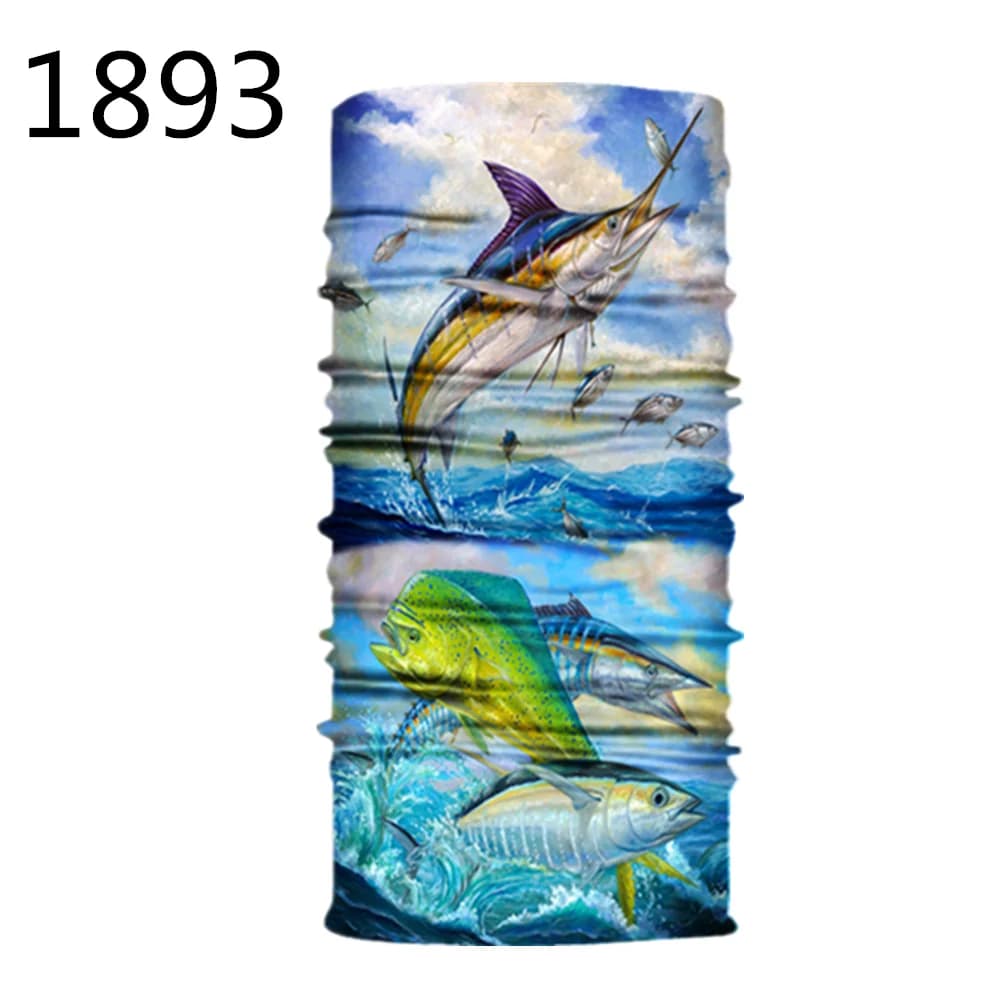 1851-1900 fleur feuille imprimé Bandana cou guêtre visage bouclier Sport Camping cyclisme pêche en p