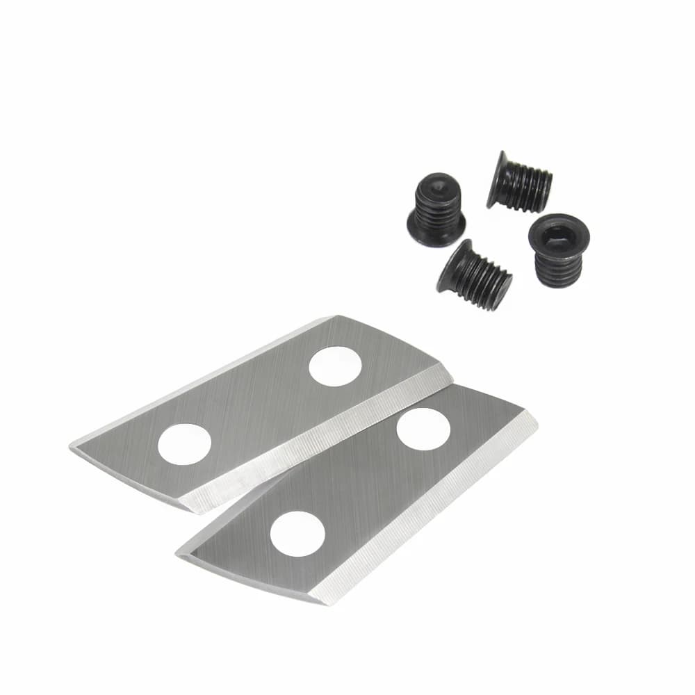 1 paire de lame de broyeur de végétaux,70 x 30 mm, pour Einhell GH-KS 2440/HMH-E 2440, Sun Joe CJ601