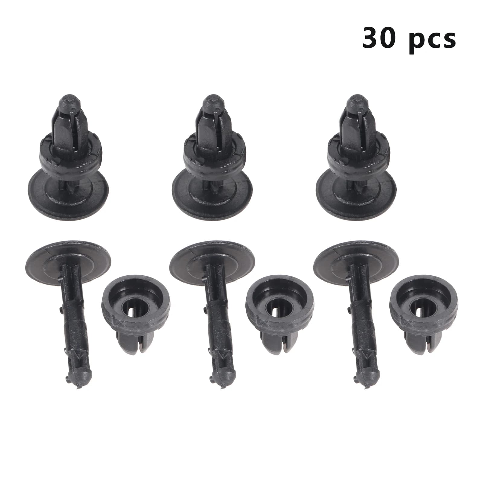 Fixations de retenue pour panneaux de capot, 30 pièces, pour Honda Civic Del Sol Odyssey 91508SR3000