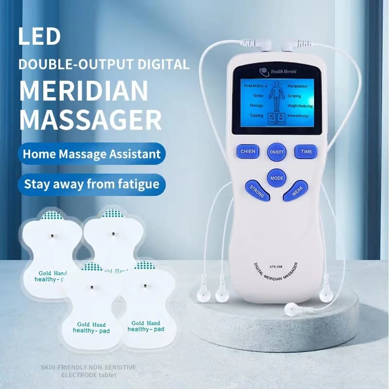 Masseur Tens stimulateur musculaire électrique Acupuncture Massage corporel numérique minceur Machin