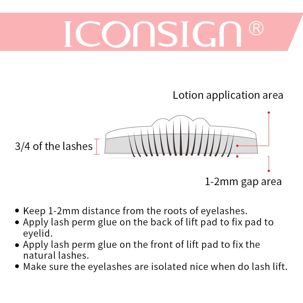 ICONSIGN-Kit de levage de cils, rehausseur de cils, rehausseur de cils, maquillage permanent des yeu