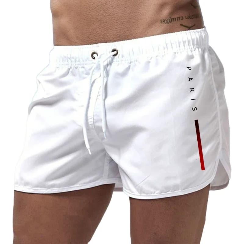 Shorts de plage imprimés pour hommes, décontractés, séchage rapide, pour le surf, la natation, le jo
