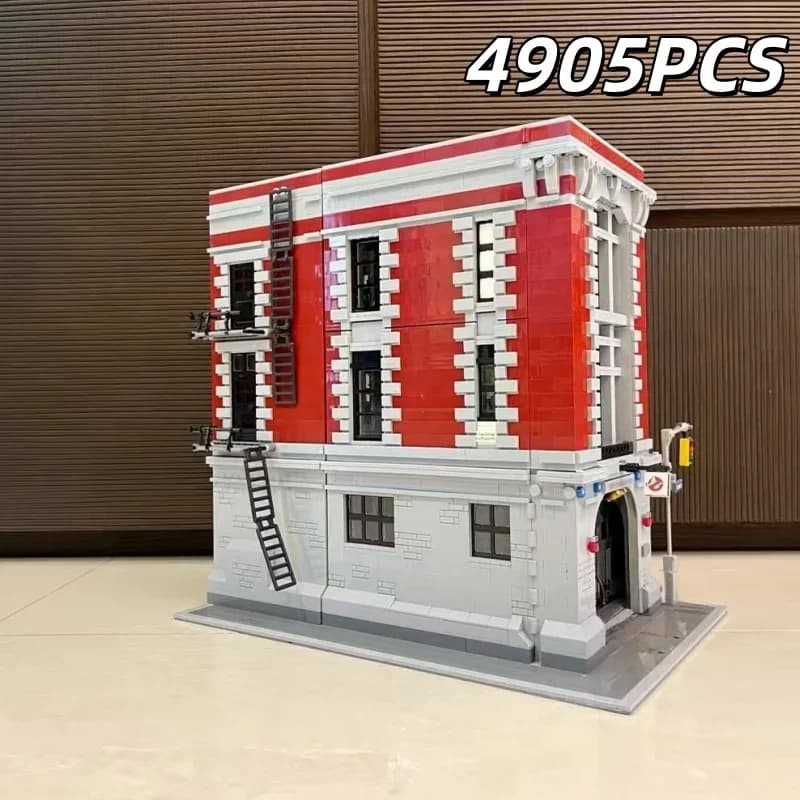 Ensemble de briques de construction Ghostbusters Firehouse Headquarters, 4637 pièces, Station de rec