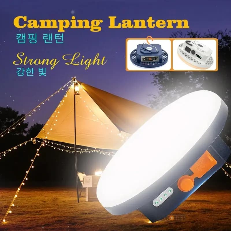 Lanterne de camping aste avec aimant, lampes de poche portables, lampe de tente LED, éclairage de tr