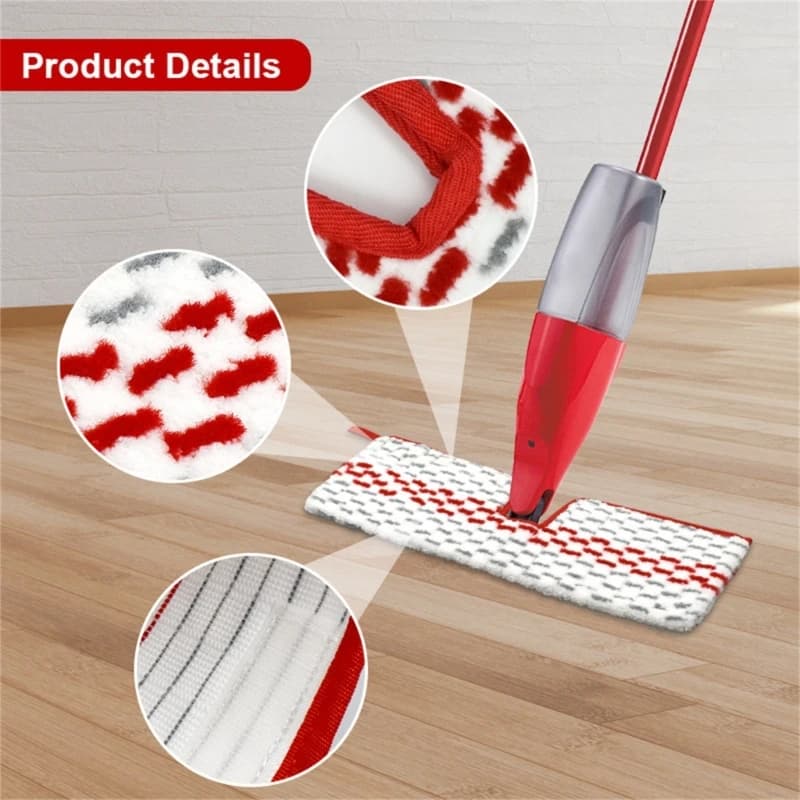 Chiffons de vadrouille de nettoyage de remplacement pour Vileda Vileda Promist MAX, tampons de vadro