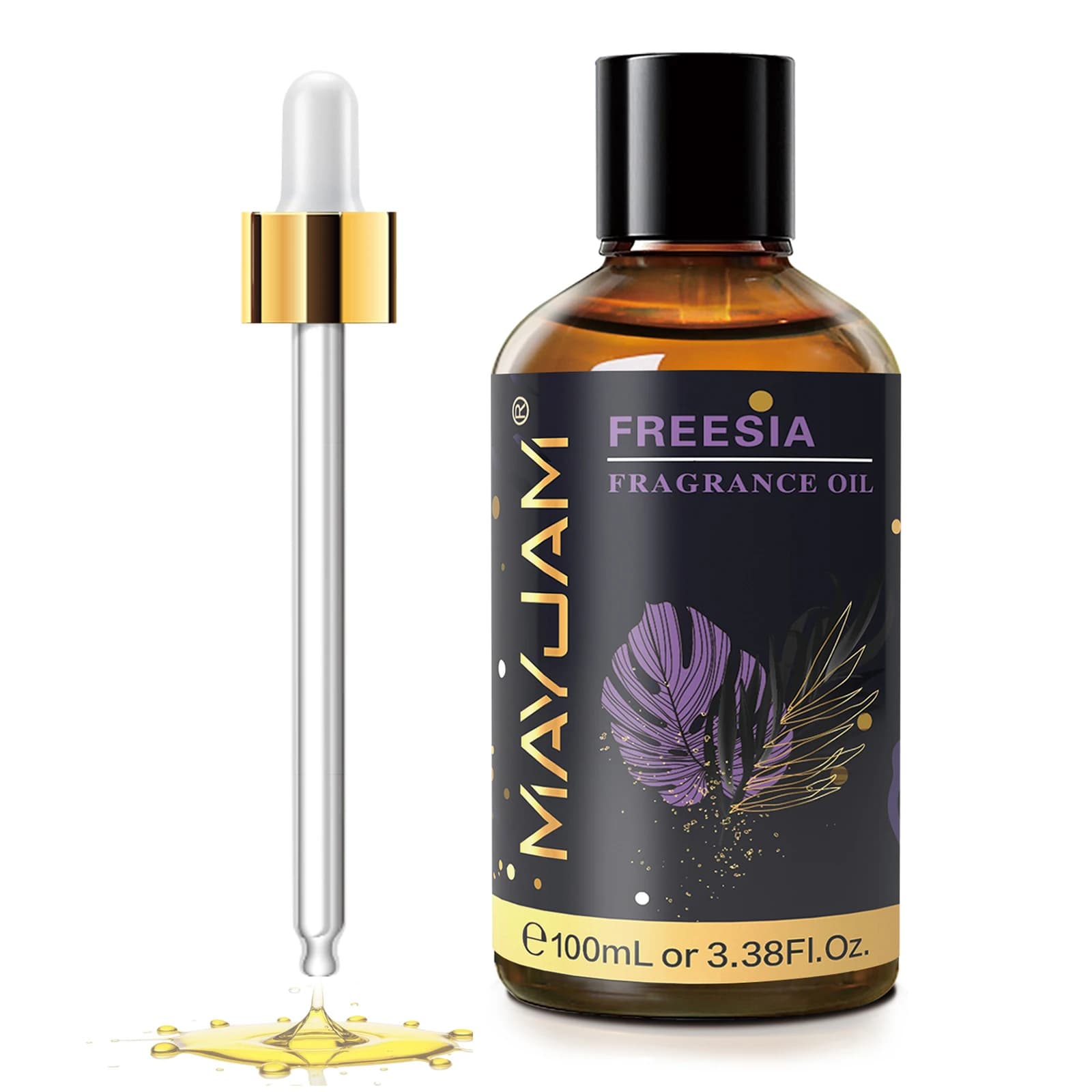 MAYJAM 100ml huiles aromatiques Freesia lin frais mandarine Parma Violet huiles parfumées pour humid