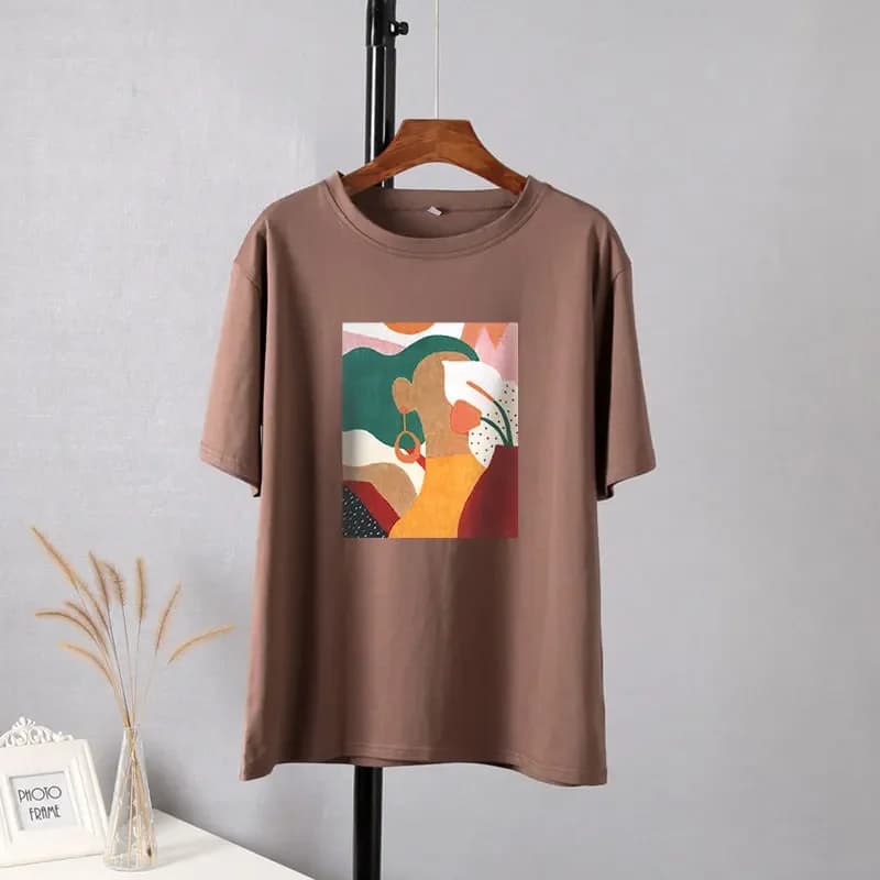 Hirsionsan-Économie College esthétiques pour femmes, Économie en coton doux, Économie vintage adt, É