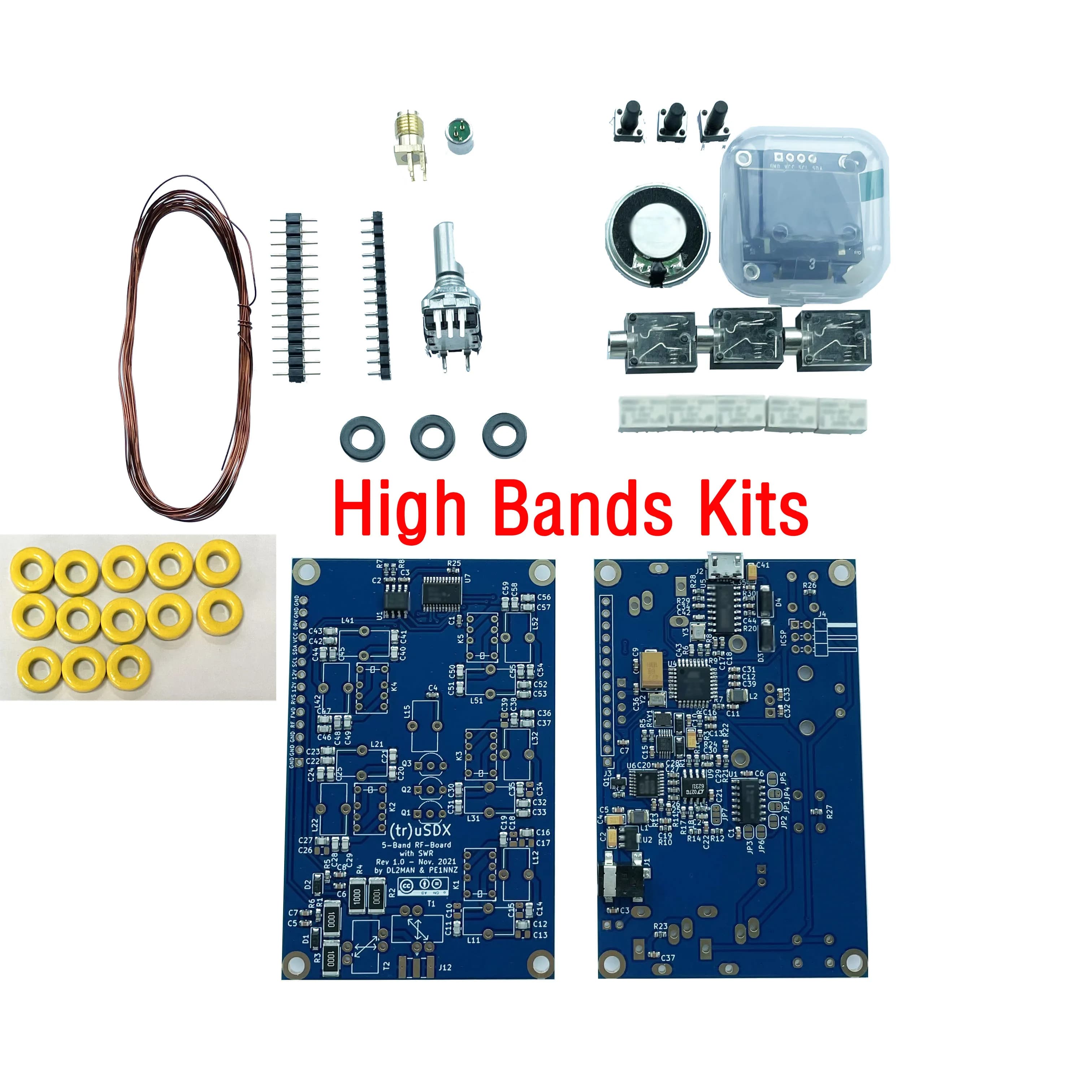 (tr)uSDX usdx émetteur-récepteur Hi Band et kits Classic Band par PE1NNZ et DL2MAN Efficacité dans l
