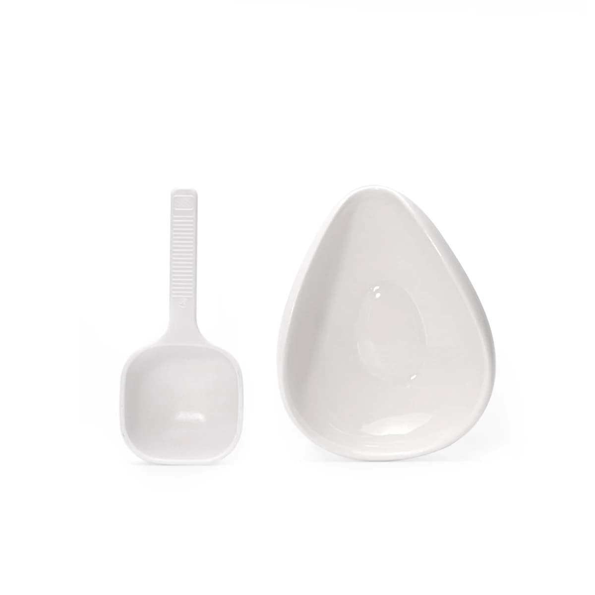 Kit tasse doseuse de grains de café et flacon pulvérisateur – Plateau en céramique avec pulvérisateu