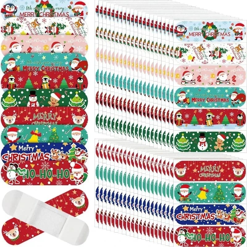 Pansements Adhésifs en IQUE Patch pour Enfant Fille, Sirène, Cheval, Ciel Nocturne, Dessin Animé, Pl