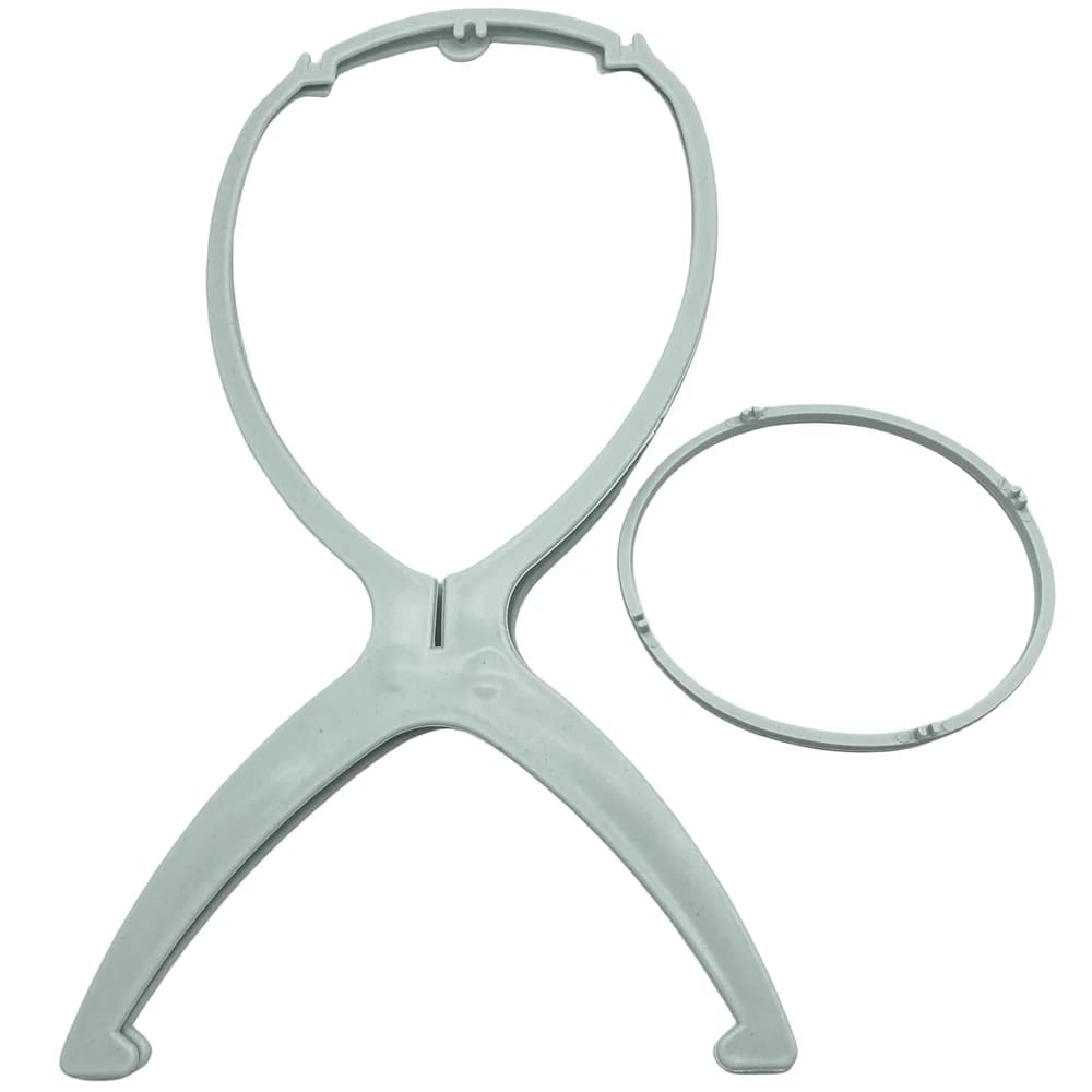 2 pièces support 36cm support de bureau Portable perruque support perruque supports Portable perruqu