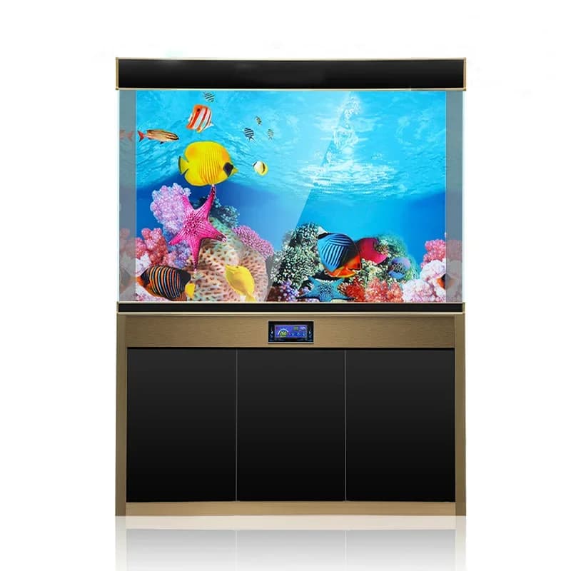 Autocollant de décoration de fond d'aquarium, autocollant de paysage d'aquarium, arrière-plan d'affi