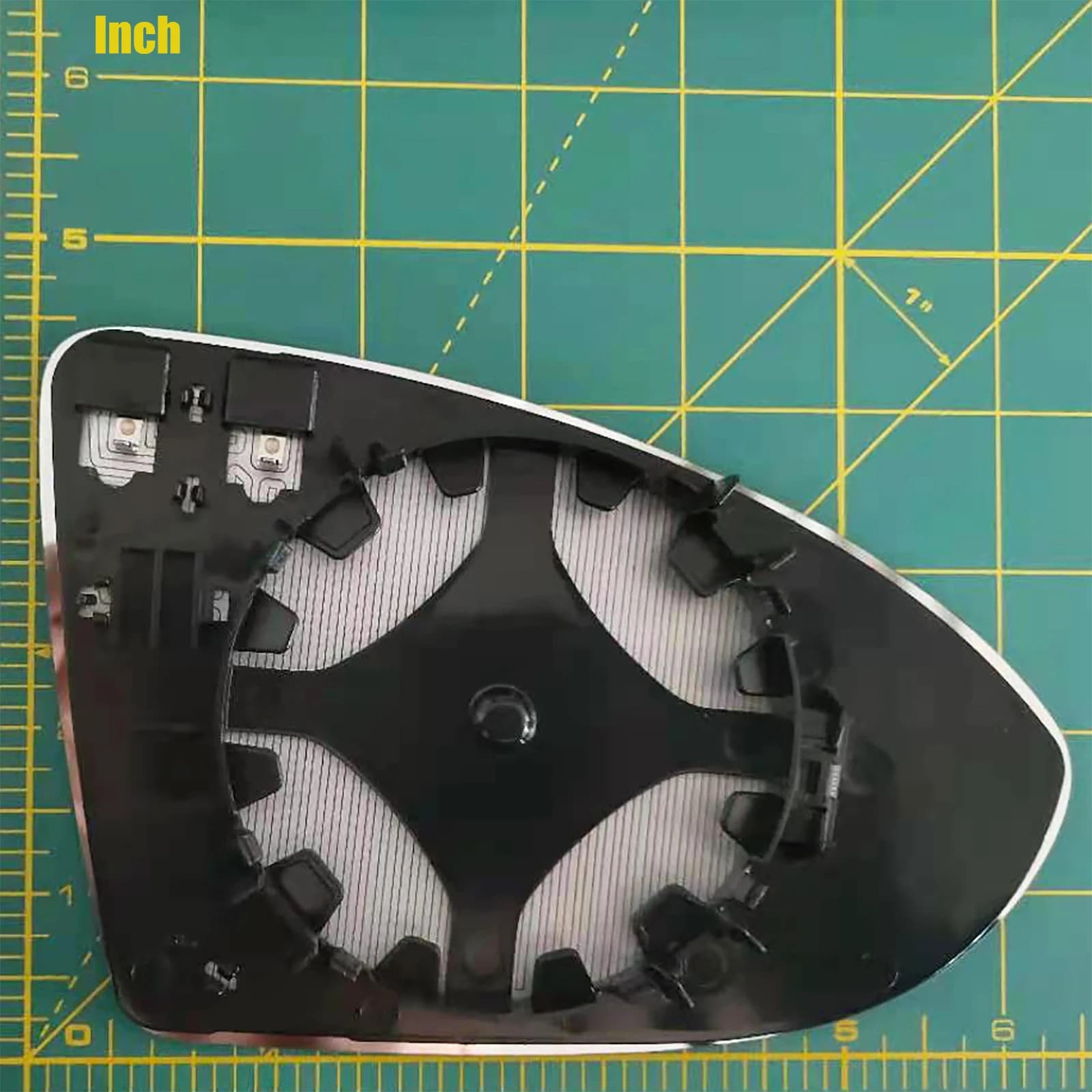 Rétroviseur en Verre Grand Angle, Accessoires de Voiture, Conducteur et Passager, pour Vw Golf Mk7 2