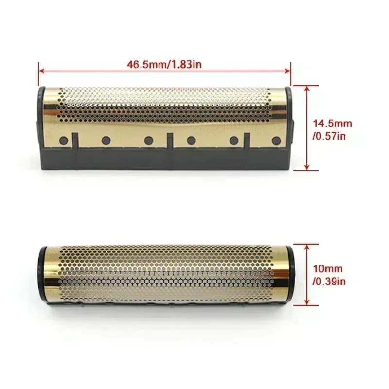 Couvercle de filet de lame à Double feuille de remplacement de qualité originale pour Kemei KM-TX1 2