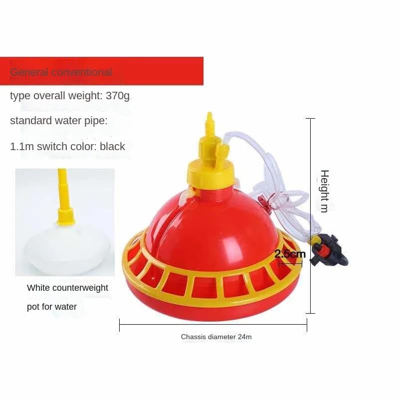 Poulet canard oie gril Plasson abreuvoir en plastique volaille abreuvoir automatique Fountaion bouil