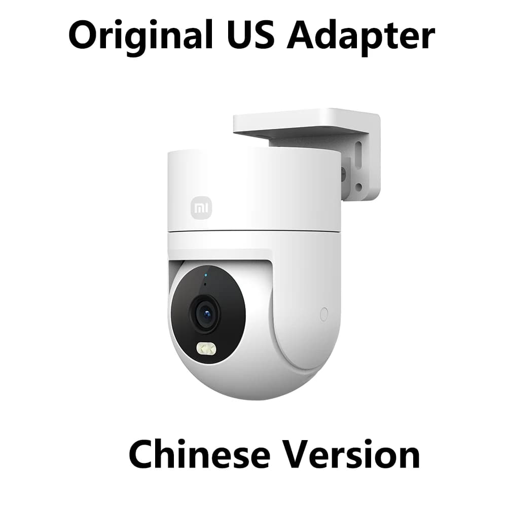 Xiaomi caméra extérieure 4C 5 mégapixels Vision nocturne couleur IP66 étanche bidirectionnelle carda