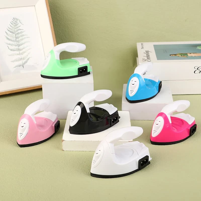 Mini fer à repasser électrique artisanal, presse à chaud Portable et pratique, petit fer pour repass