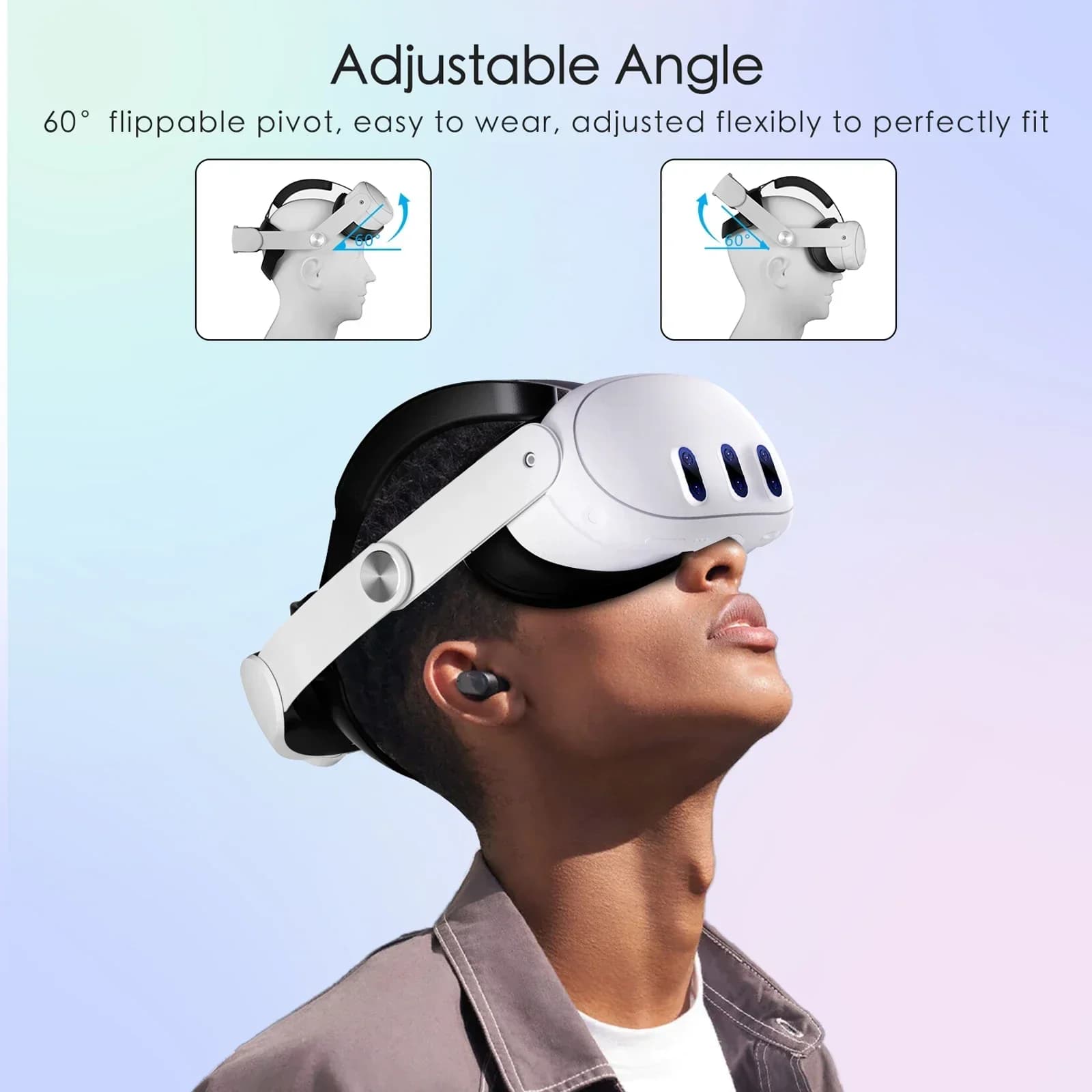 Sangle de tête 10000mAh, batterie pour casque Meta Quest 3/Quest 3S VR, remplacement de sangle Elite