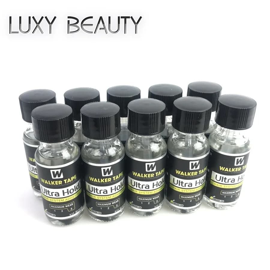 Colle ultra tenue pour perruques en dentelle, colle pour perruque avant en dentelle, colle imperméab