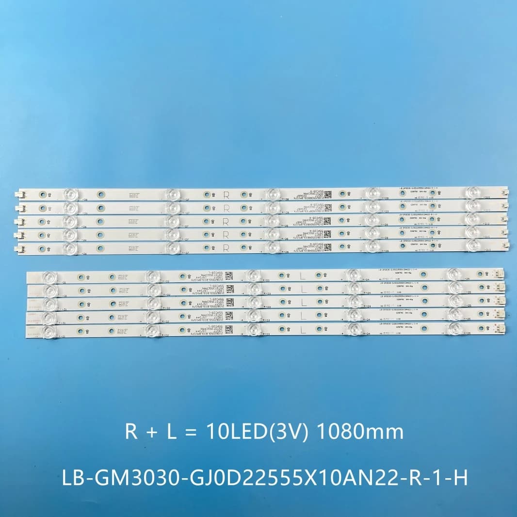 Bande de rétroéclairage LED pour téléviseur 55 pouces, 55PUS7394 55PUS7504 55PUS7304/12 55PUS6704/12