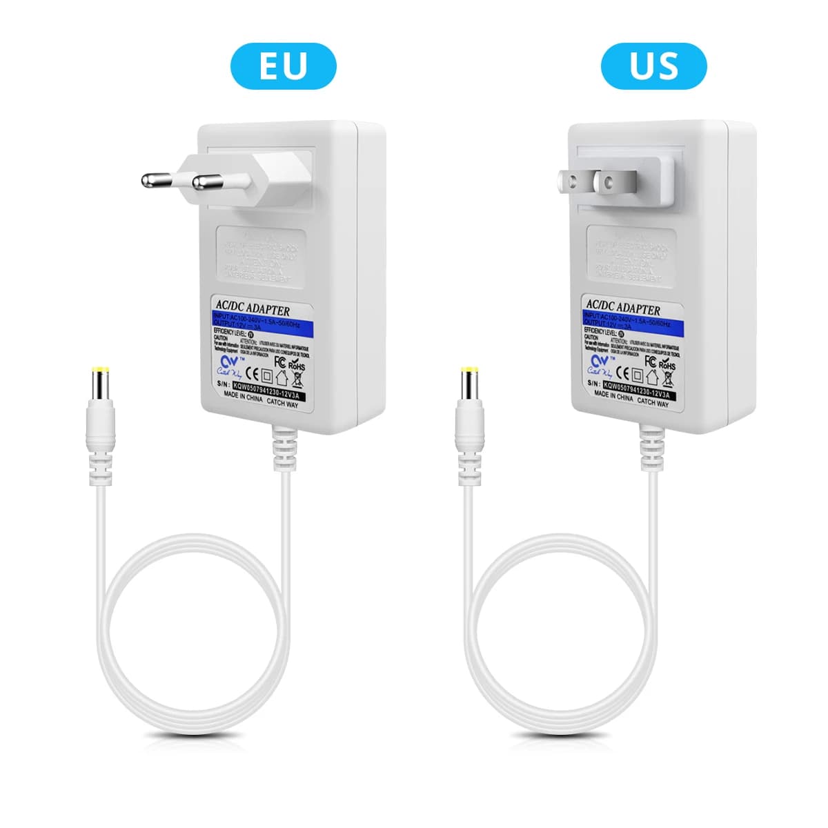 Alimentation électrique AC 110V 220V à DC12V pour bande LED COB/barre lumineuse LED, pilote de lampe